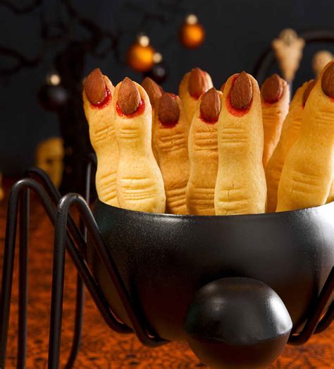 Creating a Halloween sensation: substitute witch fingers treats